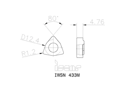 Подкладная пластина IWSN 433M