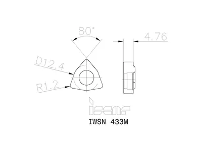 Подкладная пластина IWSN 433M