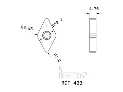 Подкладная пластина RDT 433