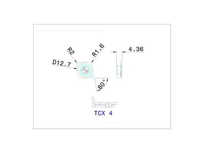 Подкладная пластина TCX 4