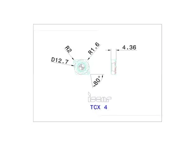 Подкладная пластина TCX 4