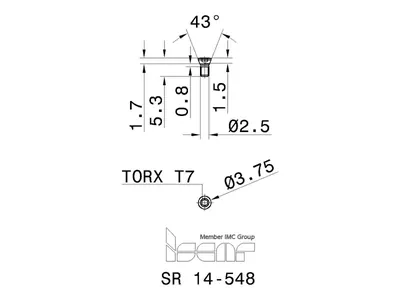 Винт SR 14-548