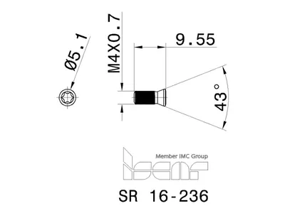 Винт SR 16-236