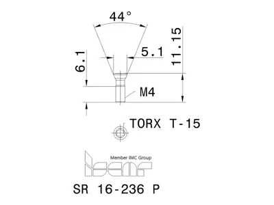 Винт SR 16-236 P