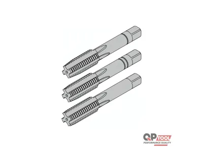 Набор ручных метчиков TTH M12x1.75-SET3-U HSTI