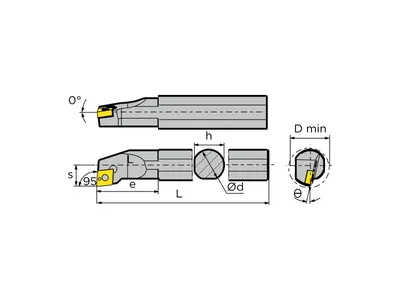 Резец расточной S12M-SCLCR06H13