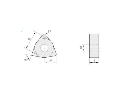 Пластина токарная WNMG 080404-PM3 TC1015C